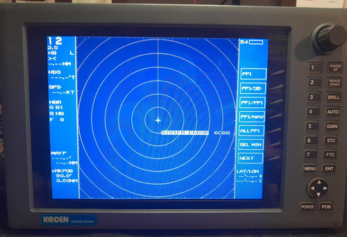 Display radar koden mrd per - radar,
