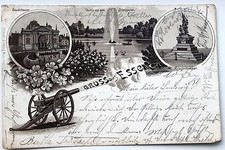 19846 Litho Ak Gruß Aus Essen