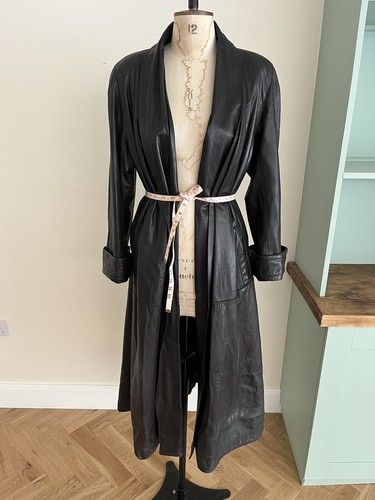 Cappotto pelle melanzona - cappotto,