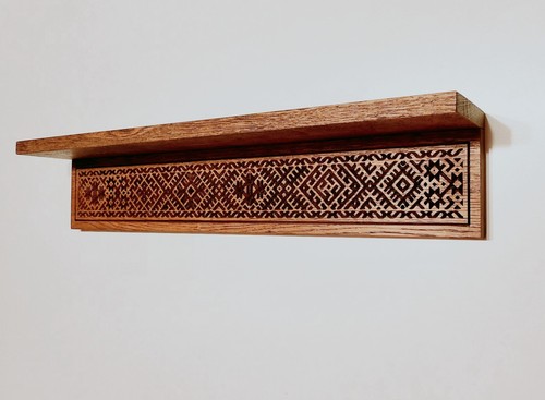 Mensola parete rovere - mensola,