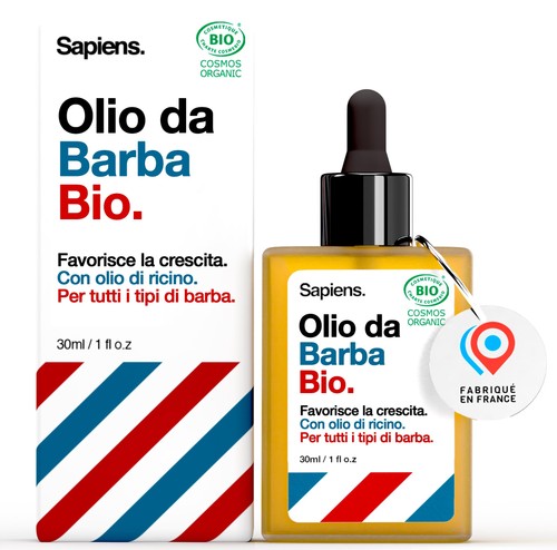 Olio barba uomo bio - olio, –