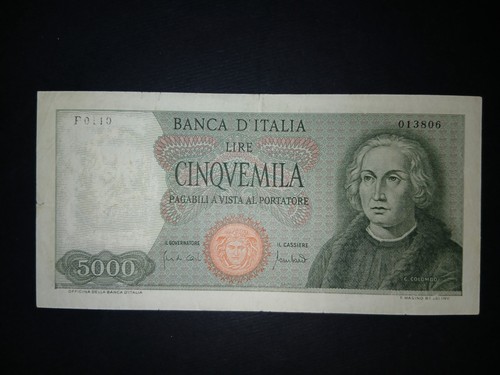 5000 lire colombo caravella - 1,