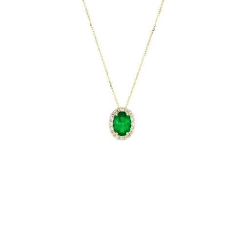 Collana donna ovale oro - ovale, in