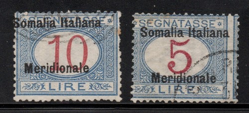 Regno somalia segnatasse - somalia,