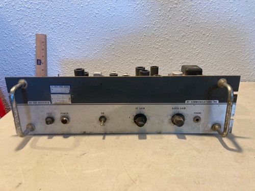 Communications 501 - rf, rf-501