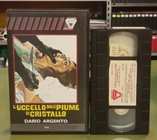 L'UCCELLO DALLE PIUME DI CRISTALLO - VHS - 1970 - Thriller - Dario Argento