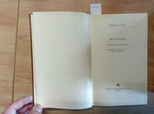 Cornelio tacito gli annali - cornelio,