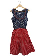 ALM SACH Dirndl Donna Abito tradizionale Taglia IT 44 blu-rosso elegante