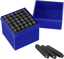 36 Pezzi Punzoni Lettere E