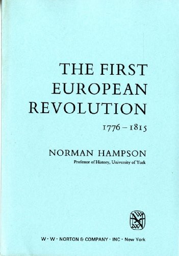 First european revolution 1776 - first,