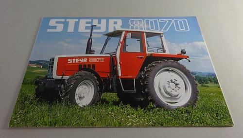Prospectus steyr trattore 8070 - prospectus,