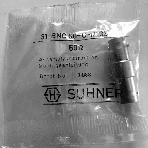 Huber suhner 31 bnc - +,