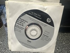 RETRO VINTAGE Microsoft Windows 7 Professional SP1 32-bit DVD HP SOLO DISCO #5F