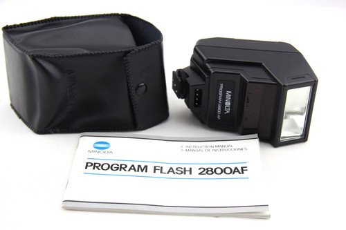 Minolta program flash 2800 - program, af