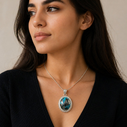 Turchese naturale 925 - 56.30,