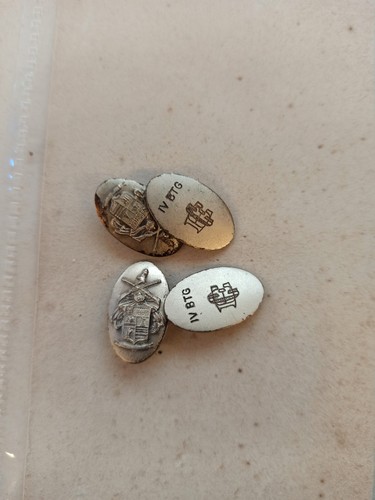 Gemelli militari argento - militari, in