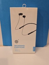 Lenovo HE05 Auricolari Bluetooth con Collare Nero NUOVO