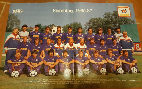 Fiorentina serie 1986 - serie,