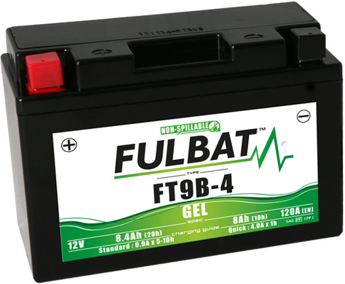 Bateria fulbat gel ft9b - bateria,