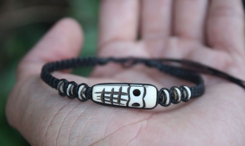 Bracciale maschera tribale - bracciale,