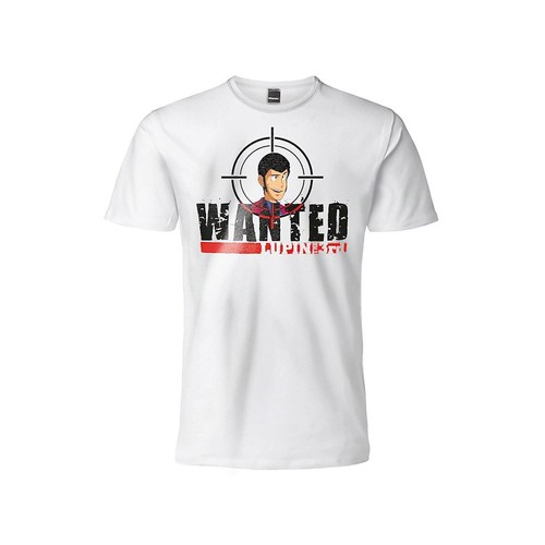 Shirt lupin 3th wanted - -,