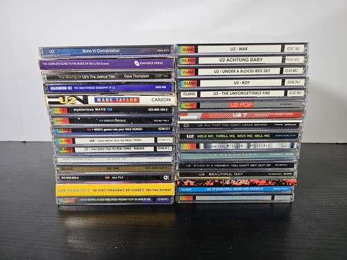 Collection lot 31 albums - u2,