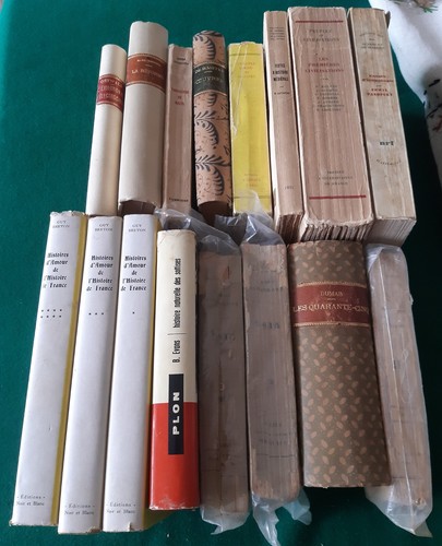 Lotto libri francese primi - lotto,