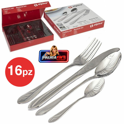 Set servizio posate 4 - set, 16