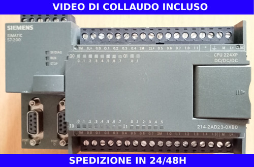 Plc siemens cpu - cpu, 224xp