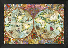 Mappe fantasia incorniciato - fantasia,