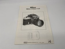 Nikon Nikkor 135mm f/2.8 Ai