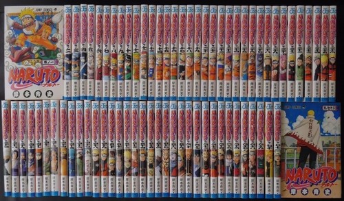 Set completo naruto vol 72 - vol., 1-72