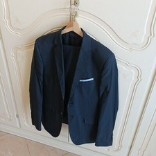 GESSATO UOMO DI COLORE BLU TG.50 VESTIBILITÀ SLIM