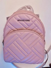 zainetto Michael Kors in pelle rosa trapuntato