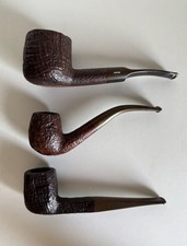 LOTTO SET 3 PIPE SAVINELLI DE LUXE MODELLI 121 EX, 6001, 502 VINTAGE COLLEZIONE
