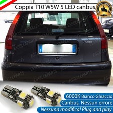 COPPIA LUCI TARGA A 5 LED