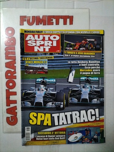 Autosprint raikkonen e - n.34, e'