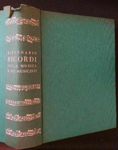 Dizionario ricordi della - ricordi,