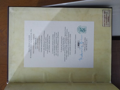 Libro pregio edizione - di,