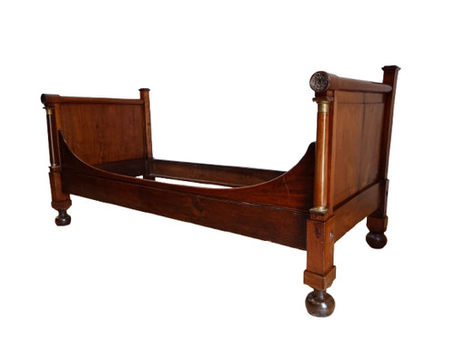 Letto impero colonna piena - letto,