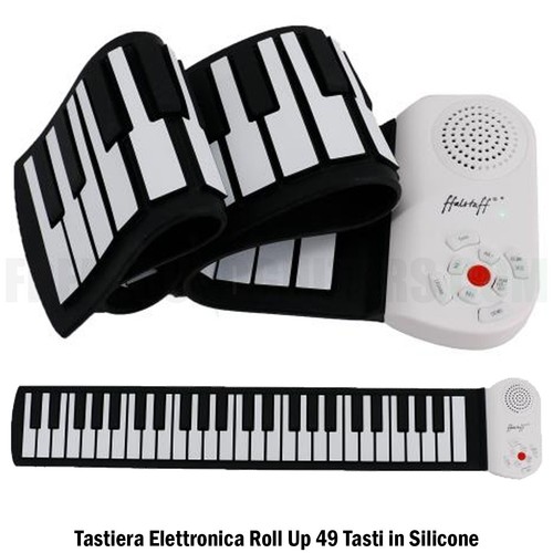 Tastiera elettronica roll - roll, up
