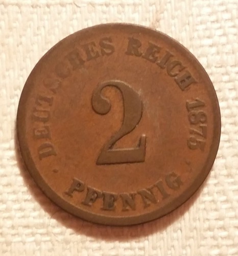 Pfennig reich tedesco 1875 - reich,