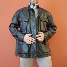 Giacca pelle Belstaff Panther Colore Nero Taglia M