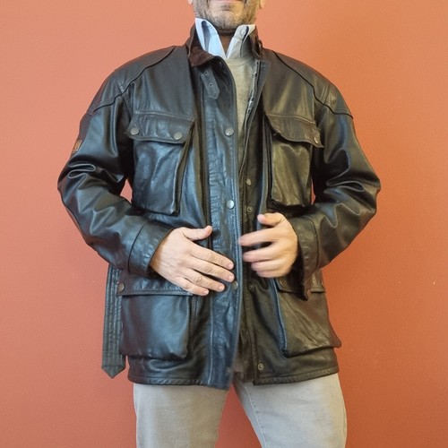 Giacca pelle belstaff panther - giacca,
