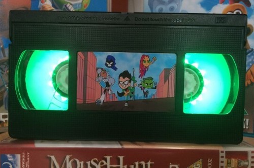 Teen titans heroes vhs - teen,