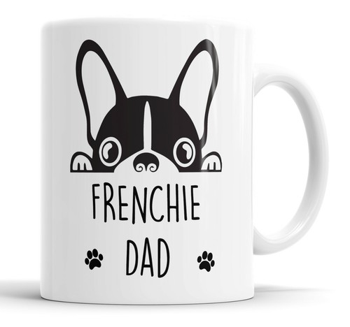 Frenchie dad mug - frenchie,