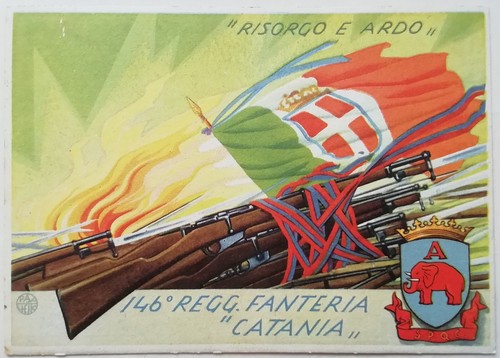 Cartolina 146 reggimento - 146,