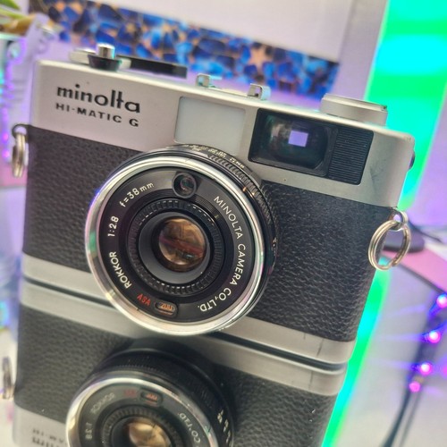 Minolta matic fotocamera - hi-matic,