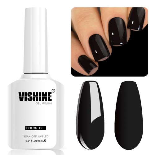 Vishine smalto gel - vishine, nero