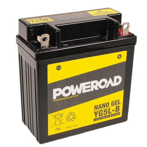 Batteria gel yb5l - batteria, yb5l-b